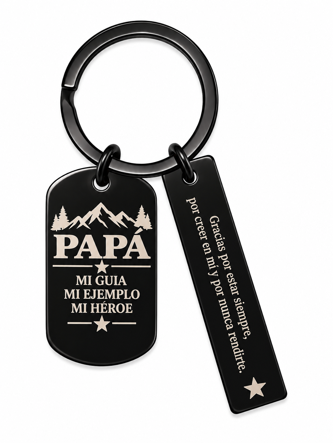 Llaveros de Regalo en Español para Mamá, Papá, Hijo, Hija, Esposa y Esposo